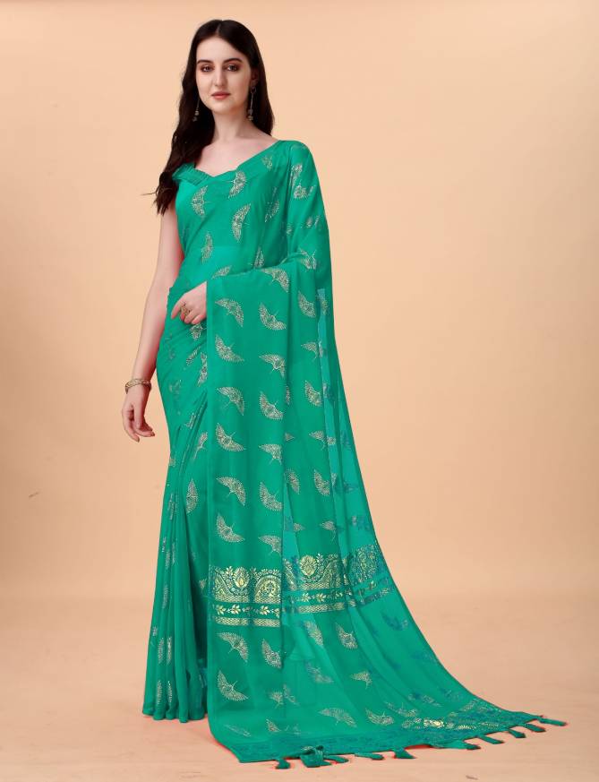 Dhruvi Butterfly Silk Designer Sarees Catalog